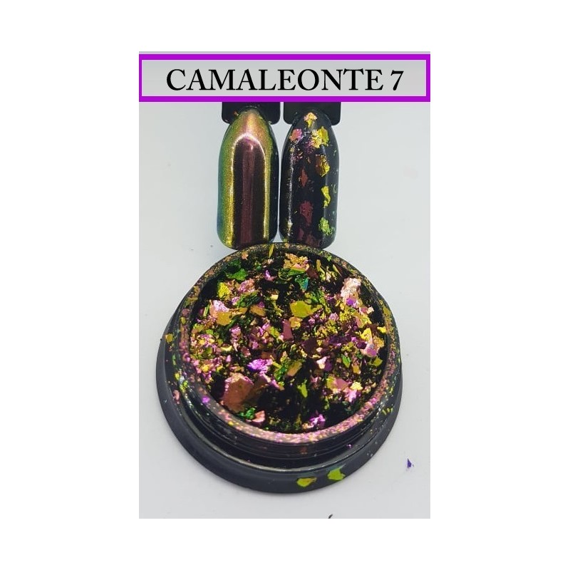 Polvere per unghie Camaleonte N°7