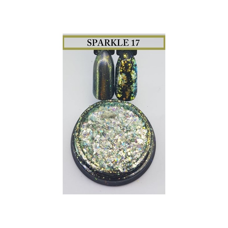 Polvere per unghie Sparkle N°17