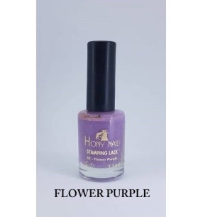 Smalto per stamping flower purple