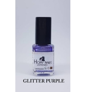 Smalto per stamping glitter purple