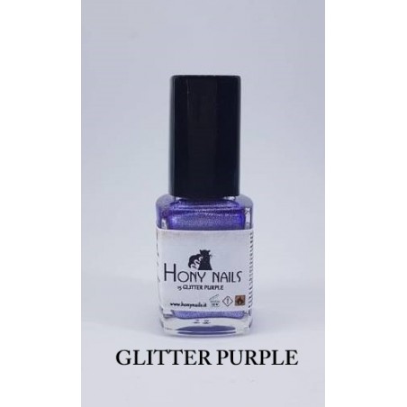 Smalto per stamping glitter purple