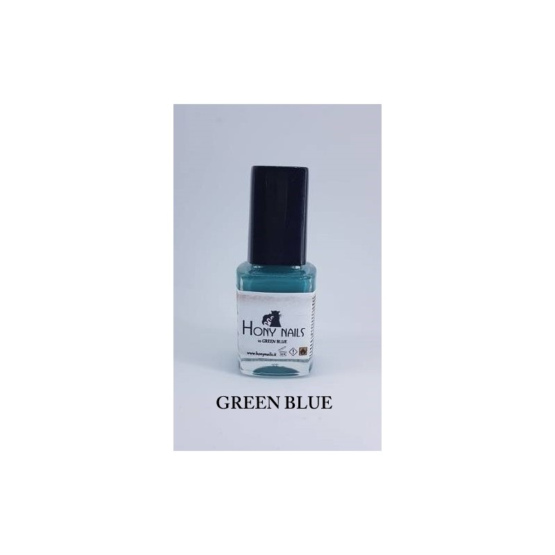 Smalto per stamping green blue