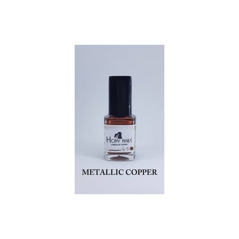 Smalto per stamping metallic copper