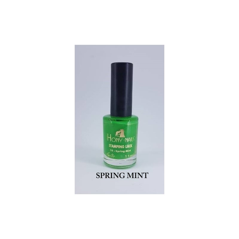 Smalto per stamping spring mint