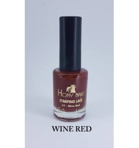 Smalto per stamping wine red