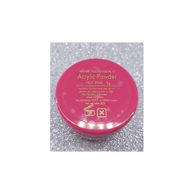Polveri acriliche colorate Hot Pink - 5gr