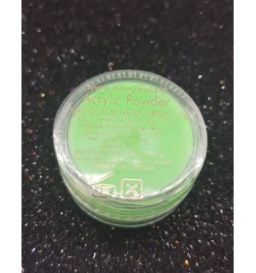 Polveri acriliche colorate Neon Green - 5gr 2