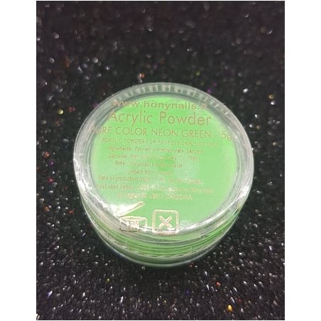Polveri acriliche colorate Neon Green - 5gr