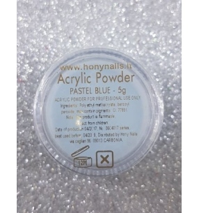 Polveri acriliche colorate Pastel Blue - 5gr 2