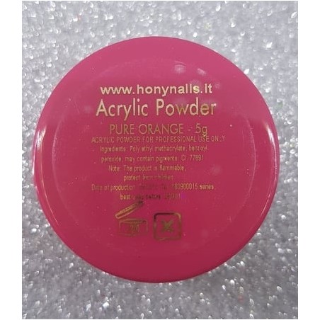 Polveri acriliche colorate Pure Orange - 5gr
