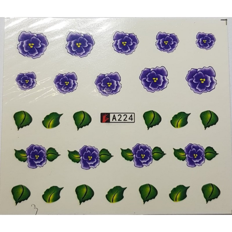 Water decals A224