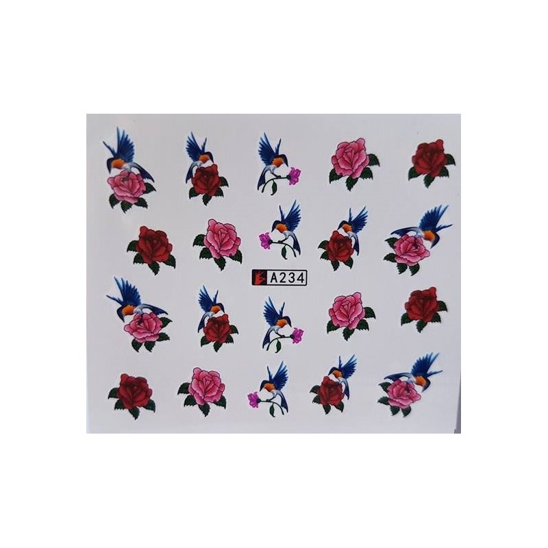 Water decals A234