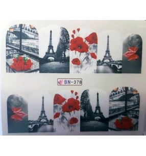 Water decals BN378