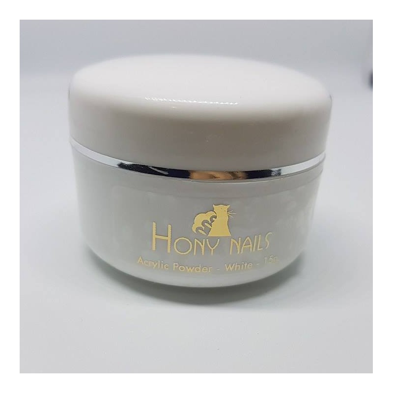 Polvere acrilica bianca 30 gr
