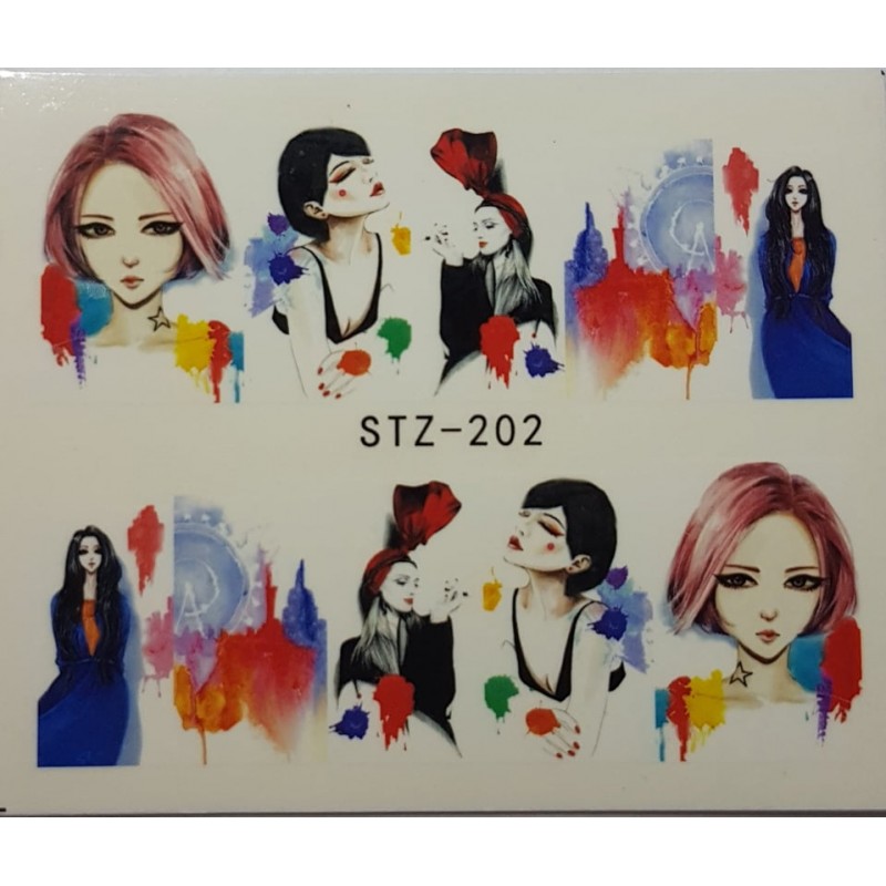 Water decals STZ202