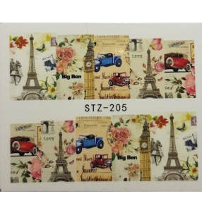 Water decals STZ205