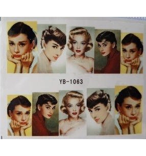 Water decals YB 1063