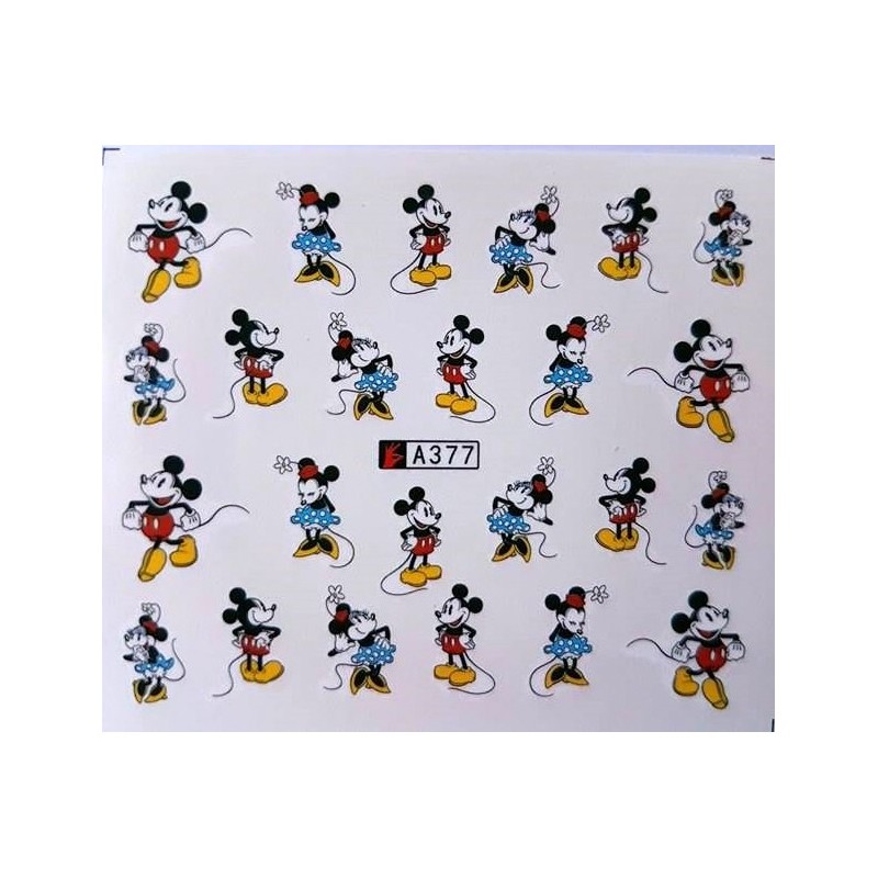 Water decals Walt Disney A377