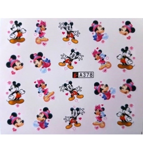 Water decals Walt Disney A378