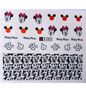 Water decals Walt Disney A380