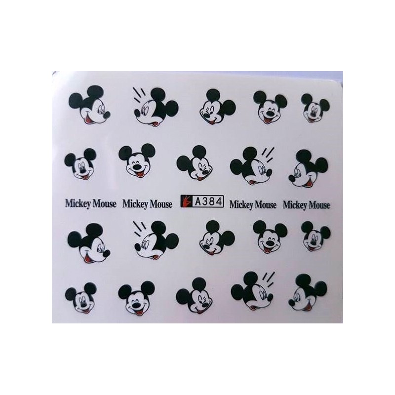 Water decals Walt Disney A384