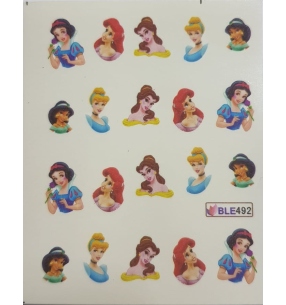 Water decals Walt Disney BLE492