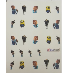 Water decals Walt Disney BLE1861