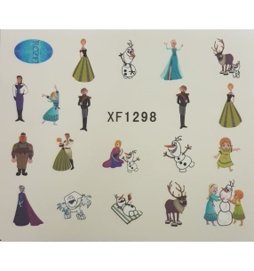 Water decals Walt Disney XF1298