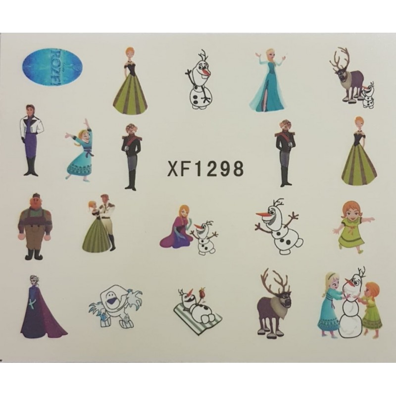 Water decals Walt Disney XF1298