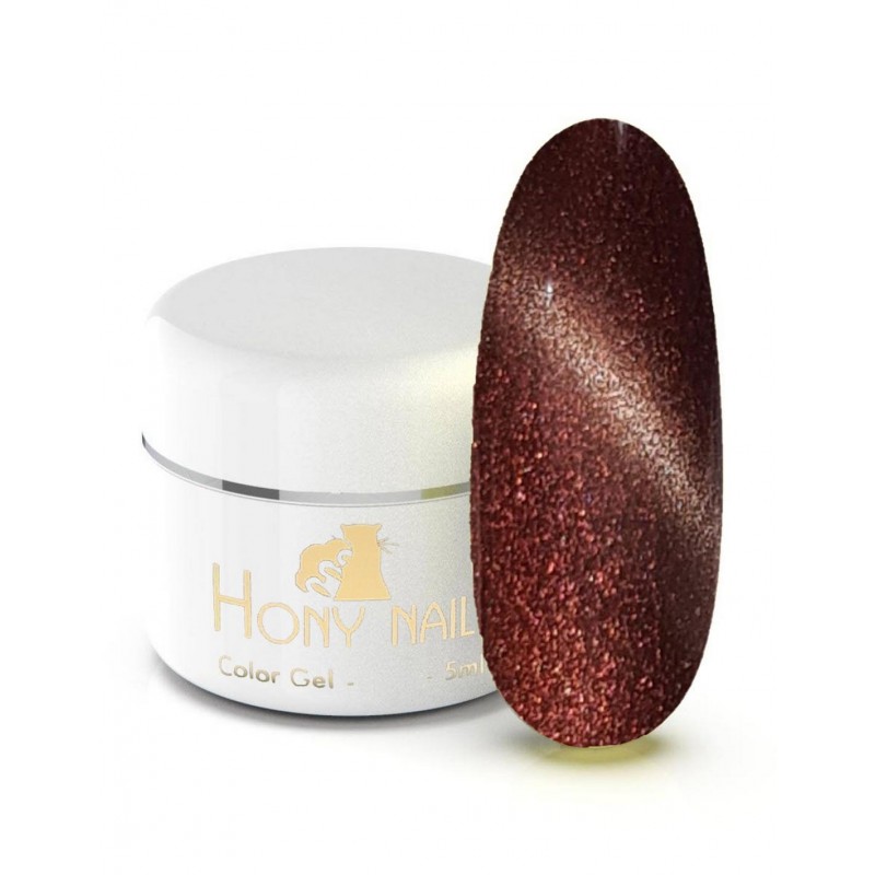 Gel Color Cat eye rosso