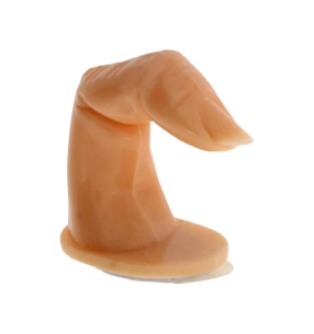 Dito di plastica con unghia