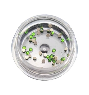 Nail Art Swarovsky SS5 verde brillante 50 pz