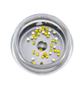 Nail Art Swarovsky SS3 oro 50 pz