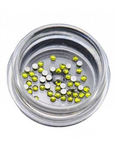 Nail Art Swarovsky SS5 verde acido 50 pz