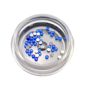 Nail Art Swarovsky SS5 blu elettrico 50 pz