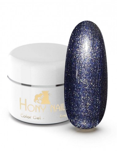 Gel Color Glimmer brillant blu