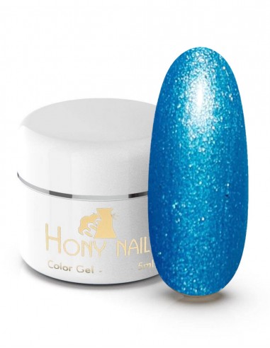 Gel Color Glimmer neon blu