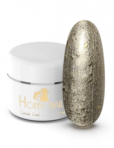 Gel Color Glimmer frozen gold