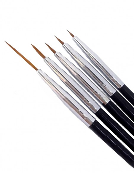 Kit 5 pennelli micropittura