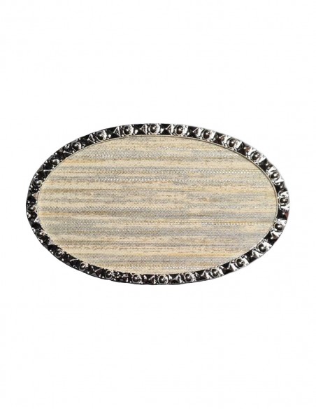 Espositore tip argento ovale