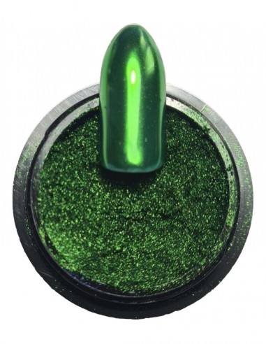 Polvere specchio verde 6