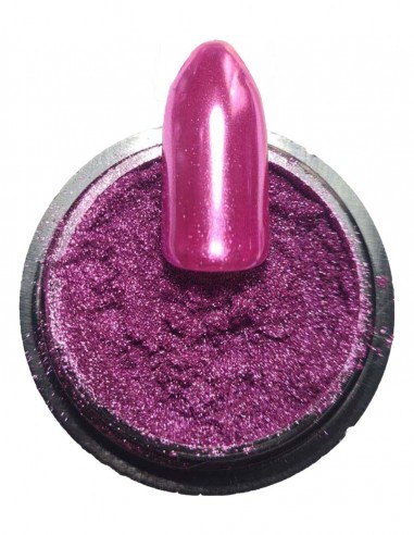 Polvere specchio rosa brillante 10