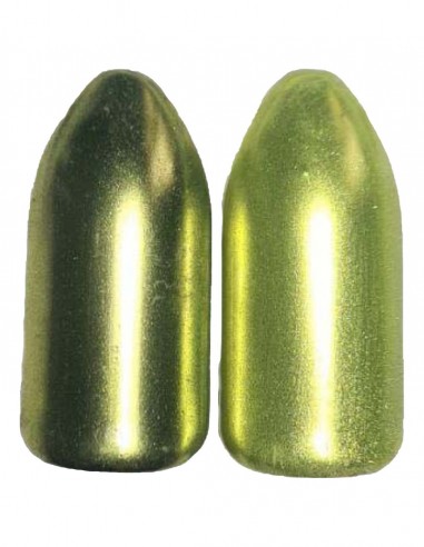 Polvere specchio verde acido 18