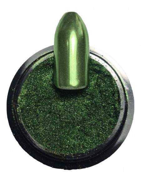 Polvere specchio verde intenso 24