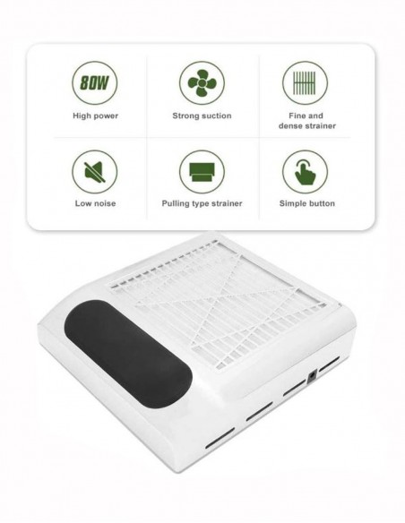 Aspiratore unghie 80W