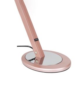 Lampada da tavolo neon rosa oro 2