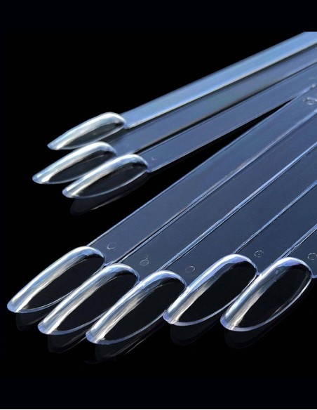 Espositore tip a ventaglio mandorla trasparente 50 tip