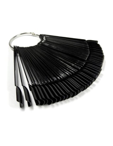 Espositore tip a ventaglio square nero 48 tip