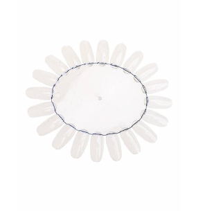 Ruota espositore unghie trasparente 2