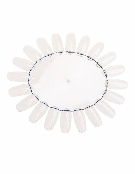 Ruota espositore unghie trasparente